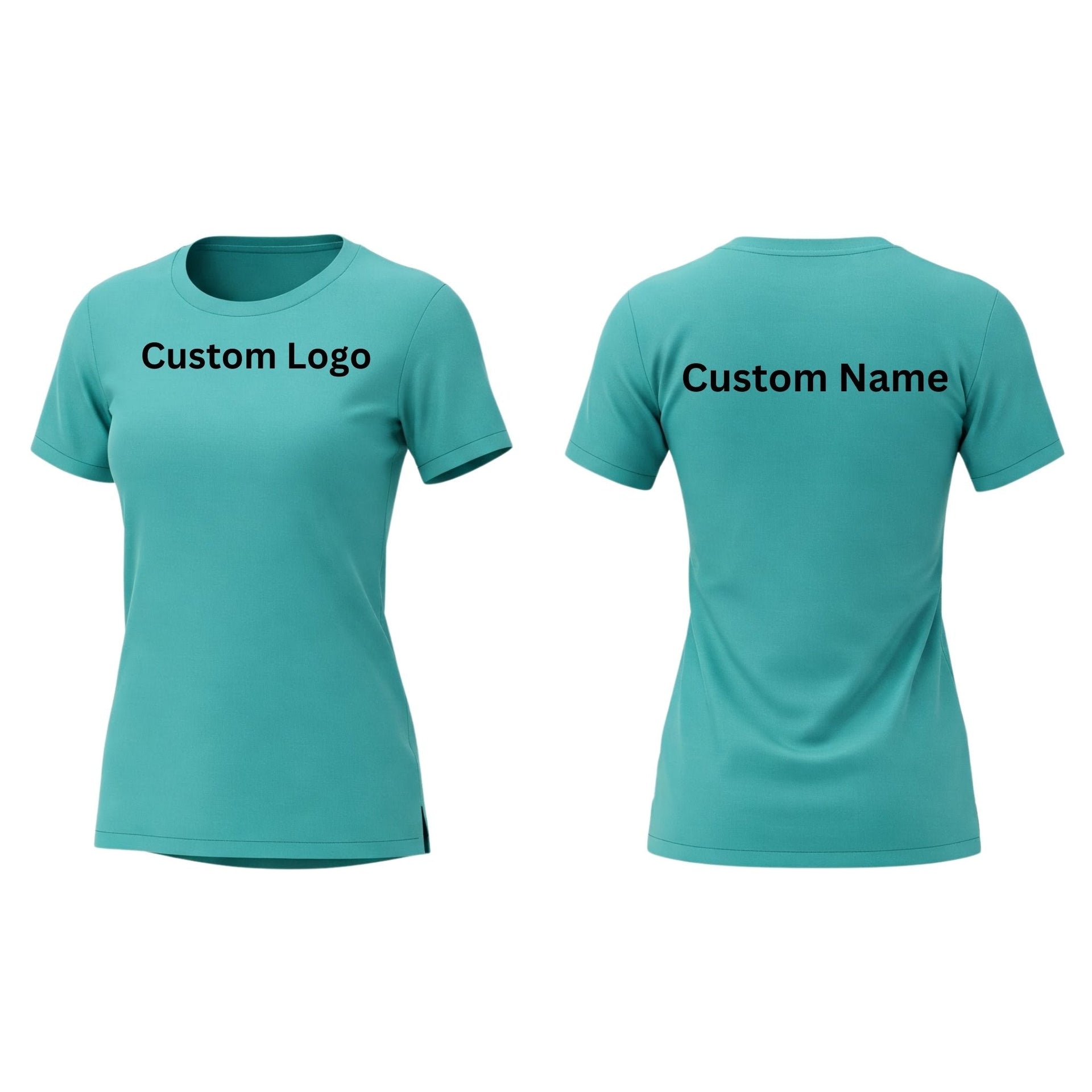 A collection of women’s shirts and V-neck tops in versatile styles, featuring breathable fabrics, tailored fits, and reinforced collars. Designed for casual, professional, or custom-branded wear in sleek and sporty settings.