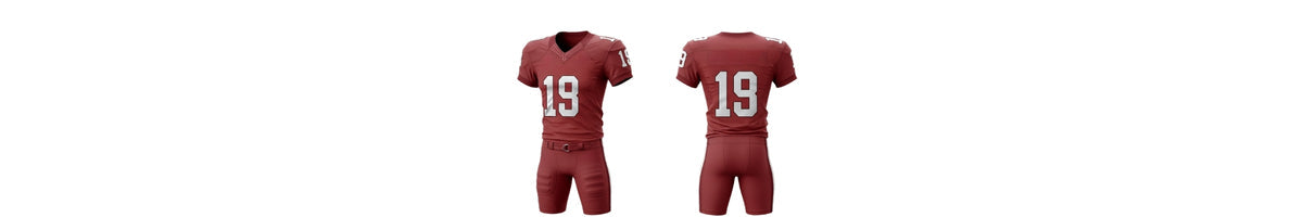 Premium American Football Uniform by Regalmet International Inc. Sleek, durable design in breathable, moisture-wicking fabric. Ideal for peak performance and comfort in the USA, Canada, and internationally.
